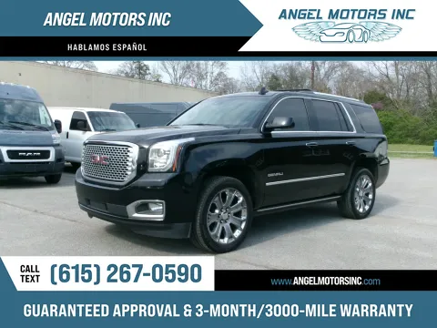 Black 2017 GMC Yukon Denali for sale in Smyrna, TN