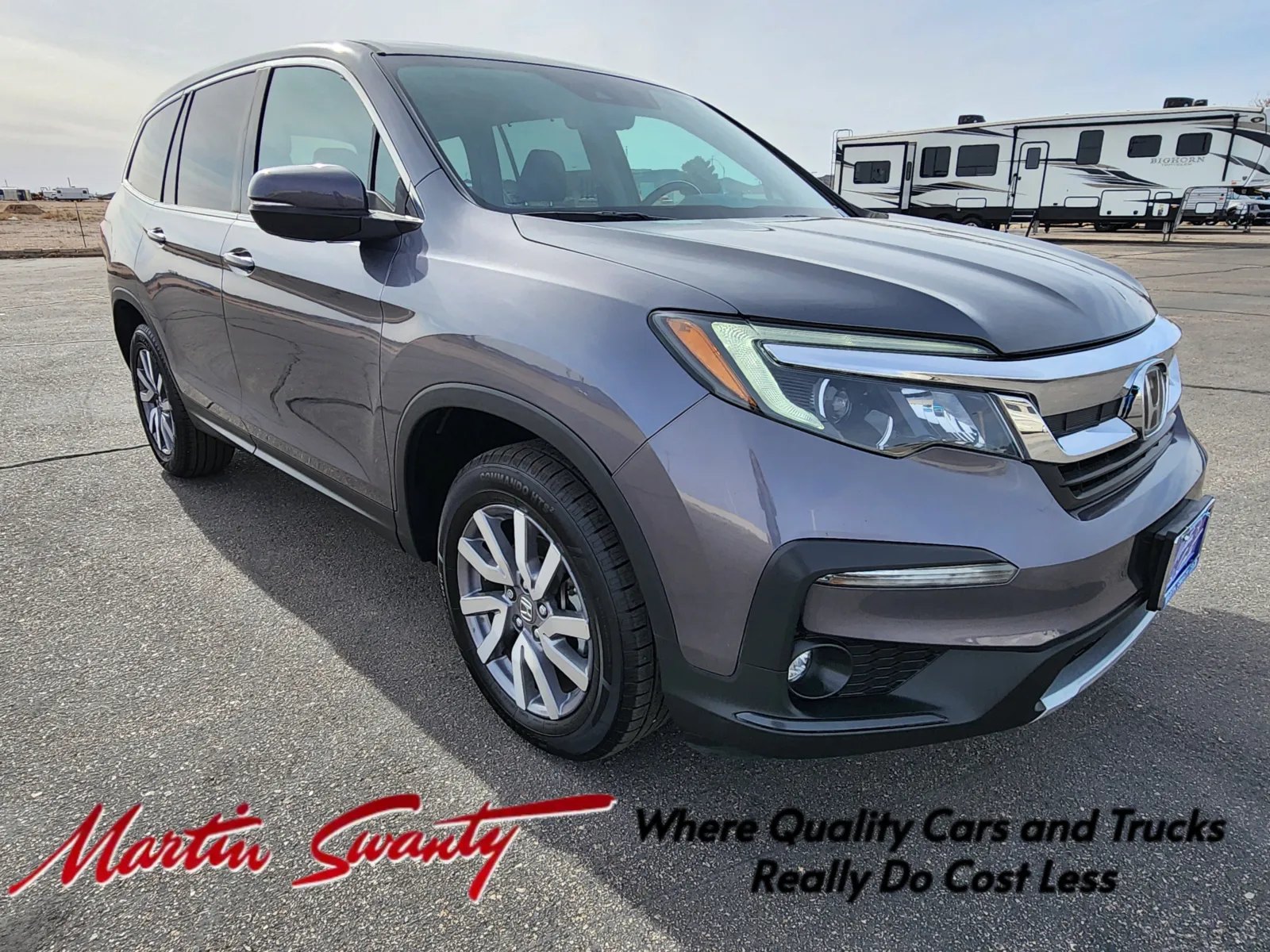 Gray 2019 Honda Pilot EX-L for sale in Lake Havasu City, AZ