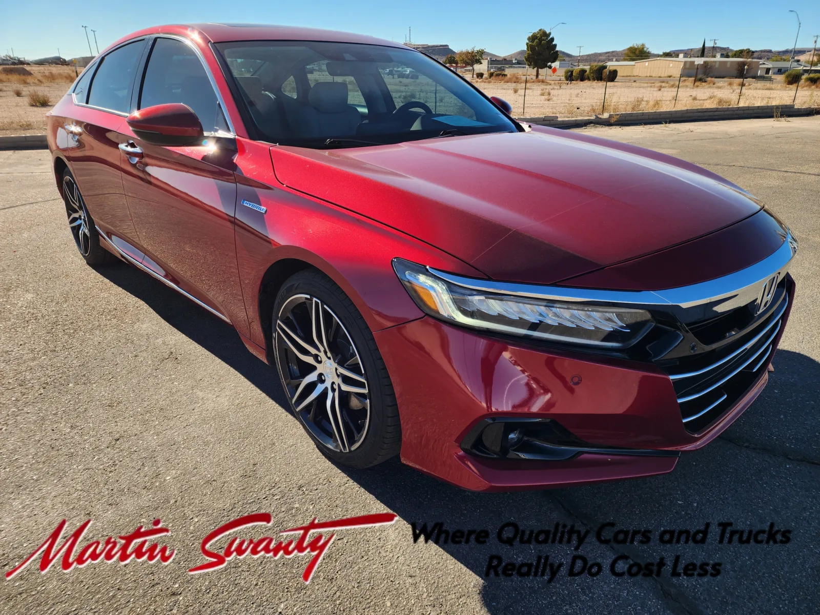 Red 2022 Honda Accord Hybrid Touring for sale in Lake Havasu City, AZ