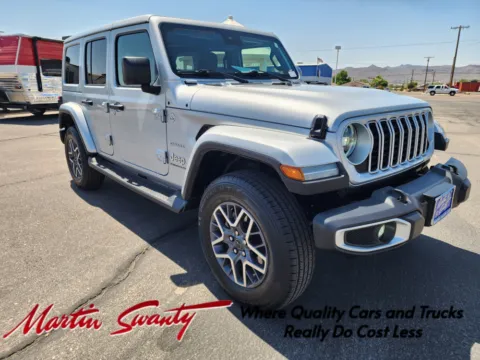 Silver 2024 Jeep Wrangler Sahara for sale in Lake Havasu City, AZ