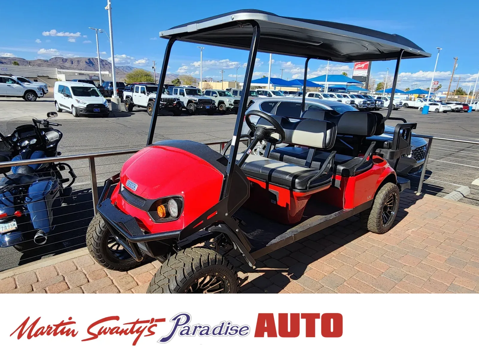 Red 2019 GOLF CART EZ GO for sale in Lake Havasu City, AZ