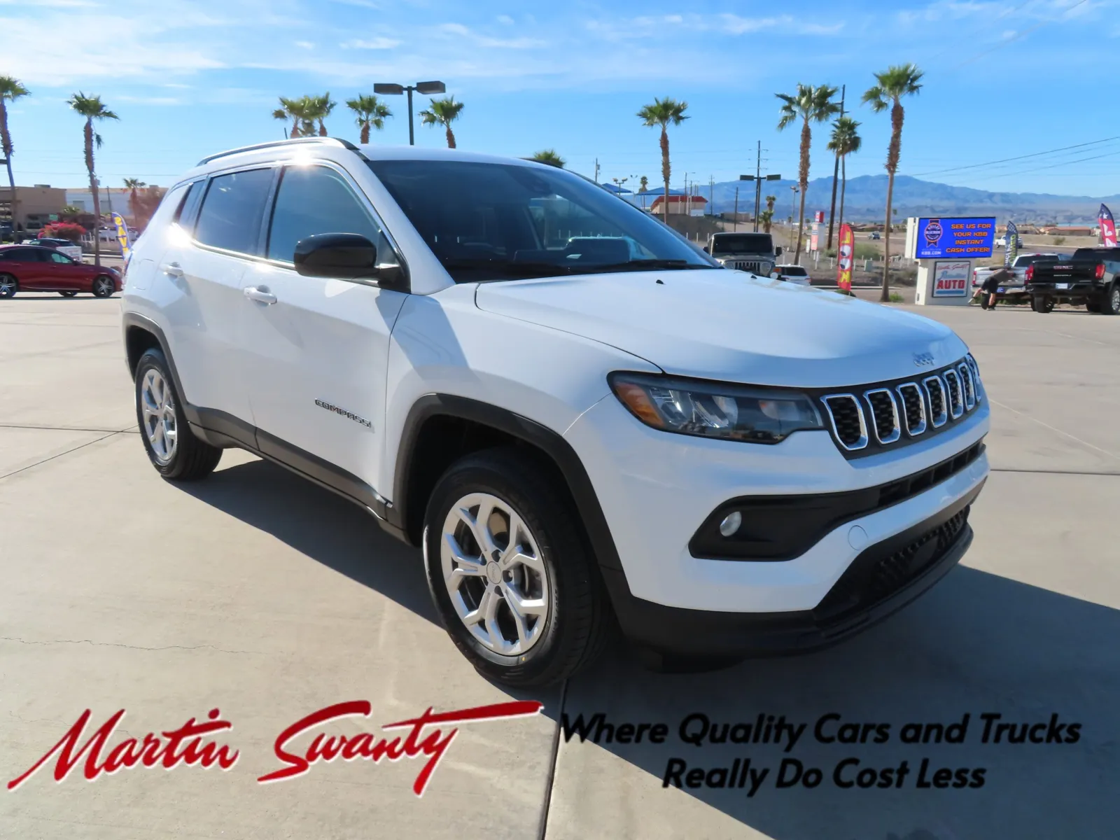 White 2024 Jeep Compass Latitude for sale in Lake Havasu City, AZ
