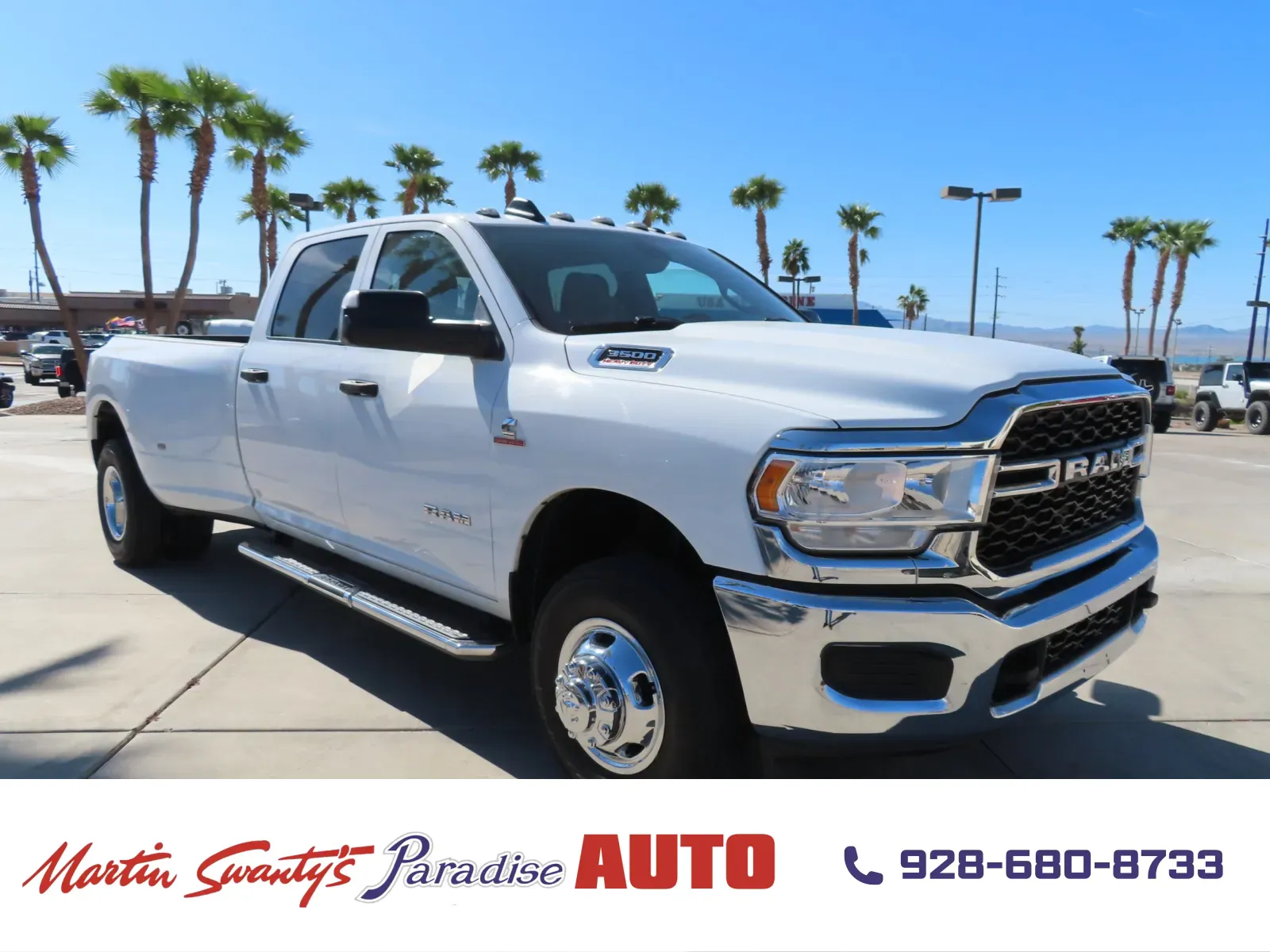 White 2022 Ram 3500 Tradesman for sale in Lake Havasu City, AZ