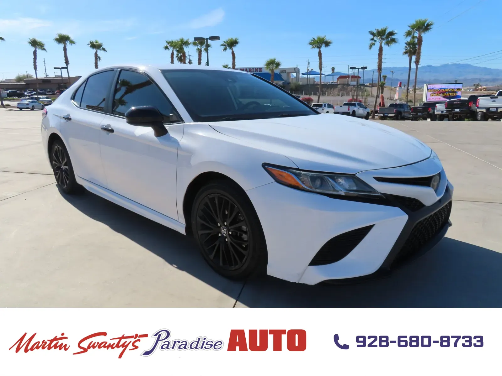 White 2020 Toyota Camry SE for sale in Lake Havasu City, AZ