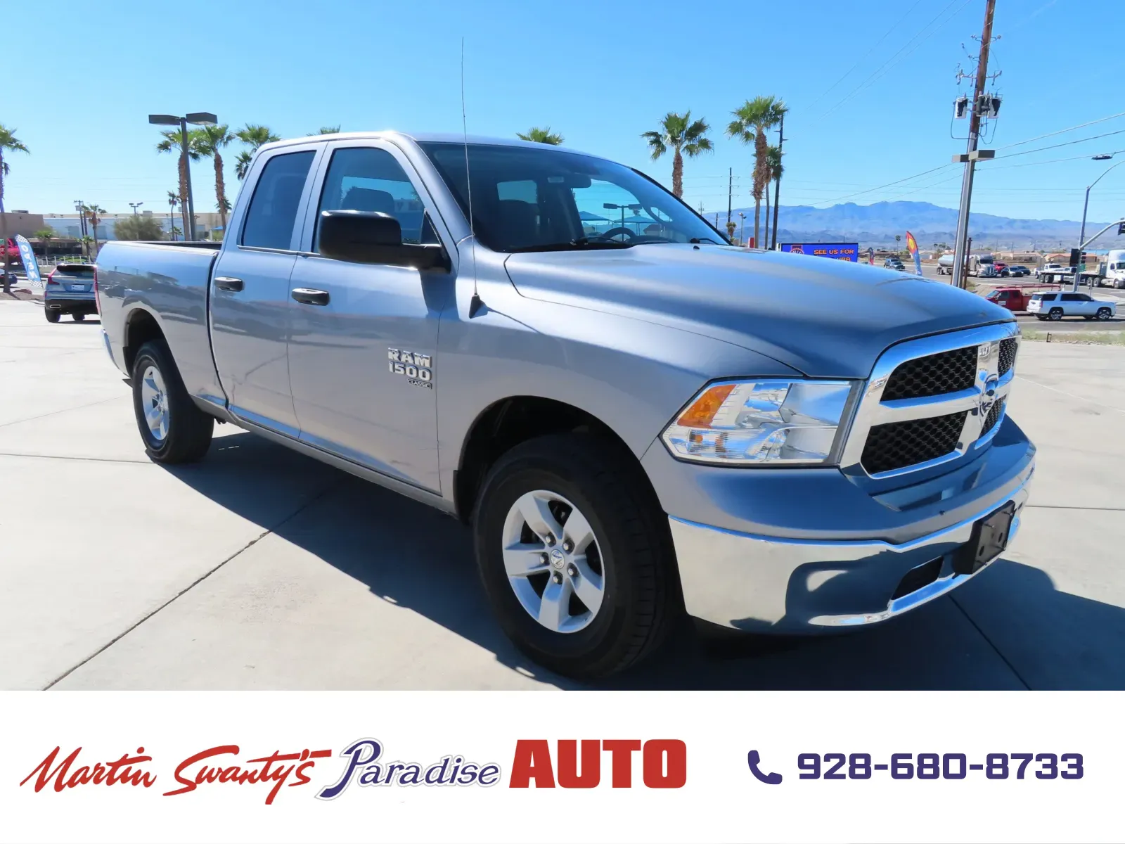 Silver 2024 Ram 1500 Classic SLT for sale in Lake Havasu City, AZ