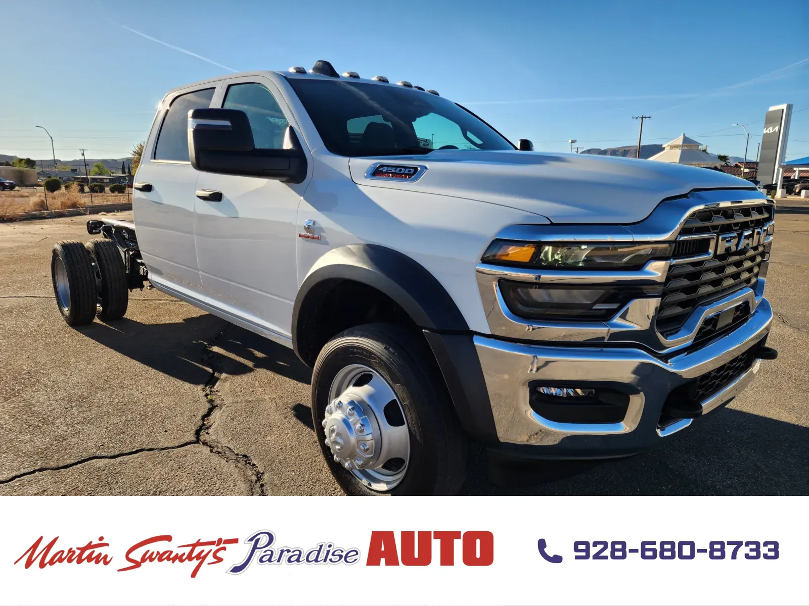 White 2026 Ram 4500 Chassis Cab Tradesman for sale in Lake Havasu City, AZ