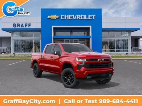 Red 2026 Chevrolet Silverado 1500 RST for sale in Bay City, MI