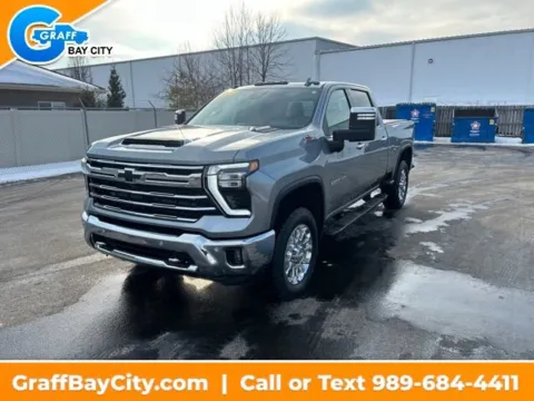 Gray 2025 Chevrolet Silverado 2500 HD LTZ for sale in Bay City, MI