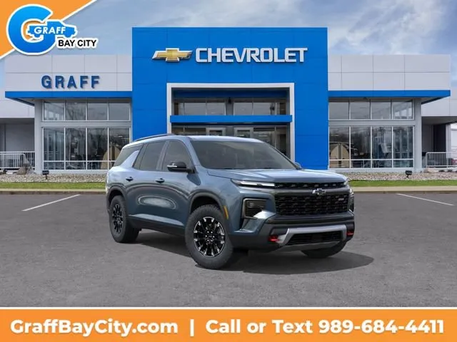 Blue 2026 Chevrolet Traverse Z71 for sale in Bay City, MI