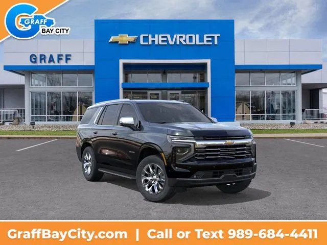 Black 2026 Chevrolet Tahoe Premier for sale in Bay City, MI