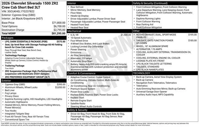 2026 Chevrolet Silverado 1500 ZR2 - Photo 25