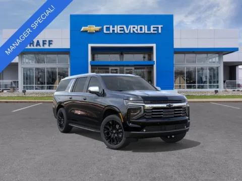 Black 2025 Chevrolet Suburban Premier for sale in Bay City, MI