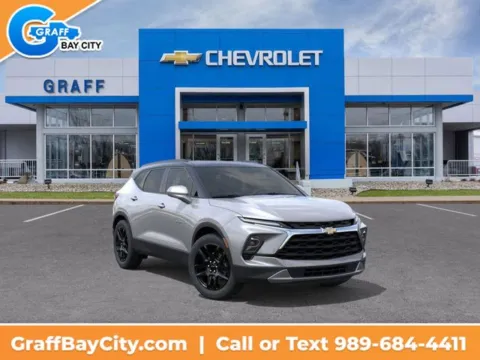 Gray 2026 Chevrolet Blazer LT for sale in Bay City, MI