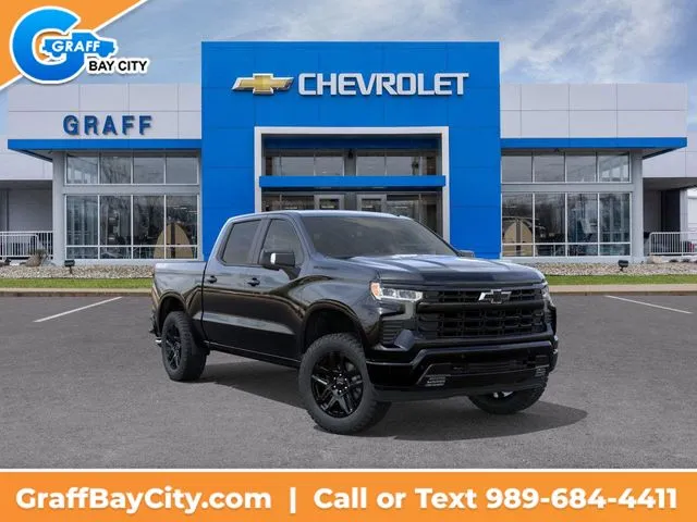 Black 2026 Chevrolet Silverado 1500 RST for sale in Bay City, MI