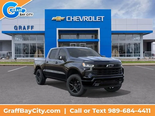 Black 2026 Chevrolet Silverado 1500 RST for sale in Bay City, MI