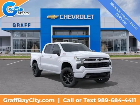 White 2026 Chevrolet Silverado 1500 RST for sale in Bay City, MI