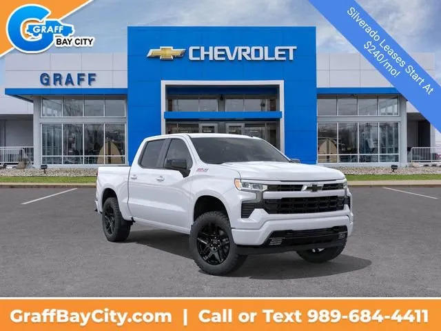 White 2026 Chevrolet Silverado 1500 RST for sale in Bay City, MI