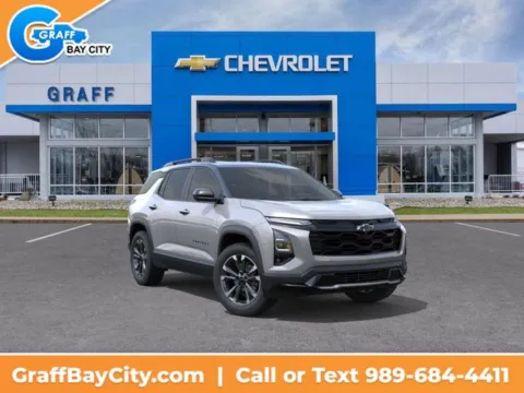 Gray 2026 Chevrolet Equinox RS for sale in Bay City, MI