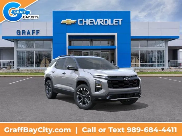 Gray 2026 Chevrolet Equinox RS for sale in Bay City, MI