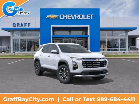 White 2026 Chevrolet Equinox LT for sale in Bay City, MI