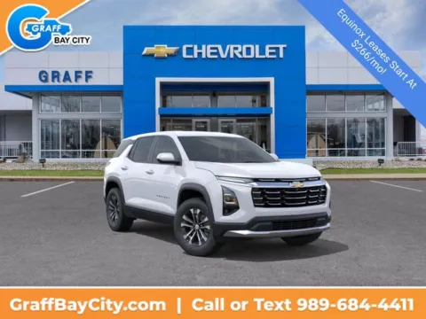 White 2026 Chevrolet Equinox LT for sale in Bay City, MI