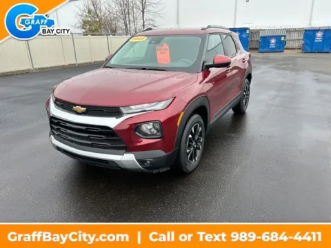 Red 2023 Chevrolet TrailBlazer LT for sale in Bay City, MI
