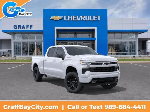 White 2026 Chevrolet Silverado 1500 RST for sale in Bay City, MI