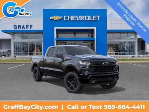 Black 2026 Chevrolet Silverado 1500 RST for sale in Bay City, MI