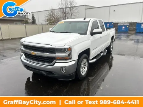 White 2018 Chevrolet Silverado 1500 LT for sale in Bay City, MI