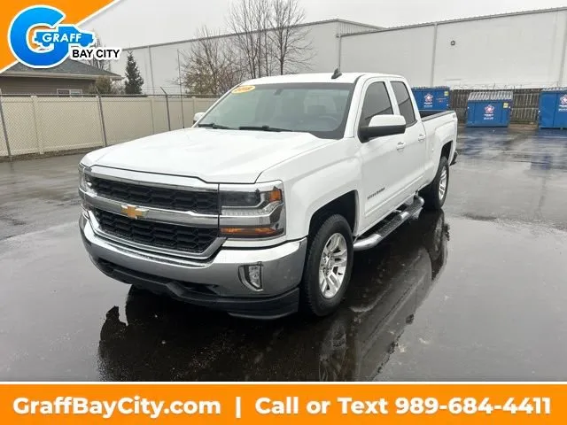 White 2018 Chevrolet Silverado 1500 LT for sale in Bay City, MI
