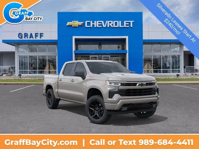 White 2026 Chevrolet Silverado 1500 RST for sale in Bay City, MI