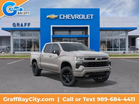 White 2026 Chevrolet Silverado 1500 RST for sale in Bay City, MI