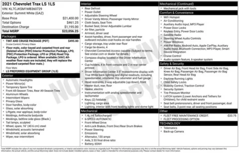 More photos of 2021 Chevrolet Trax LS at Graff Chevrolet, INC., MI