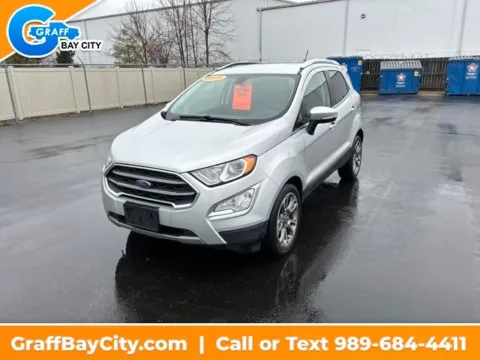 Silver 2021 Ford EcoSport Titanium for sale in Bay City, MI