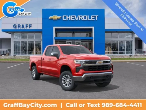 Red 2026 Chevrolet Silverado 1500 LT for sale in Bay City, MI
