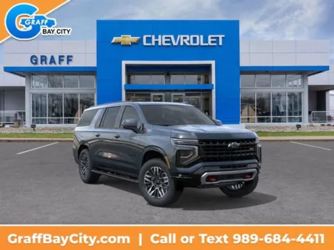 Gray 2026 Chevrolet Suburban Z71 for sale in Bay City, MI