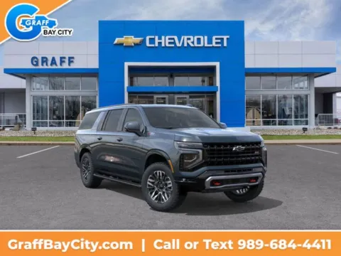 Gray 2026 Chevrolet Suburban Z71 for sale in Bay City, MI