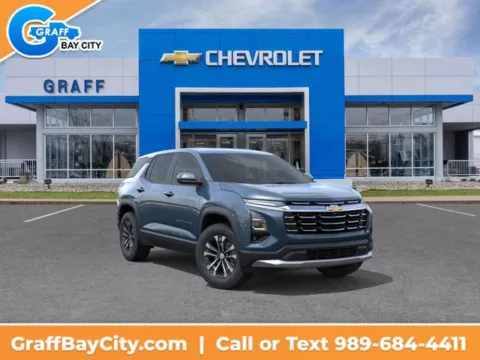 Blue 2026 Chevrolet Equinox LT for sale in Bay City, MI