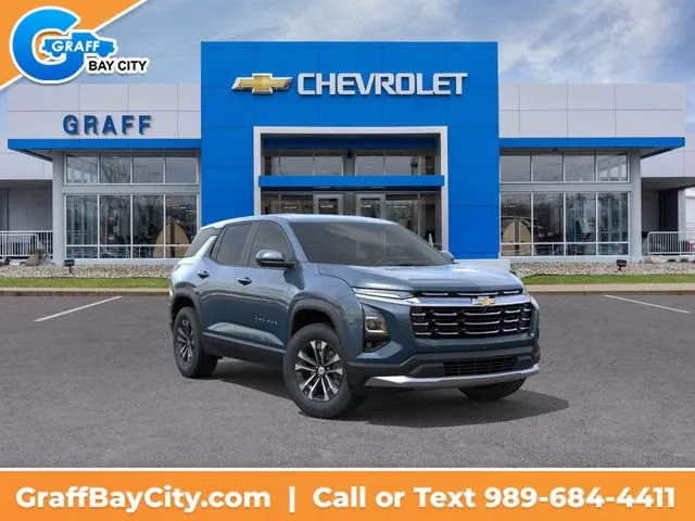 Blue 2026 Chevrolet Equinox LT for sale in Bay City, MI