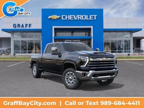 Black 2026 Chevrolet Silverado 2500 HD LTZ for sale in Bay City, MI