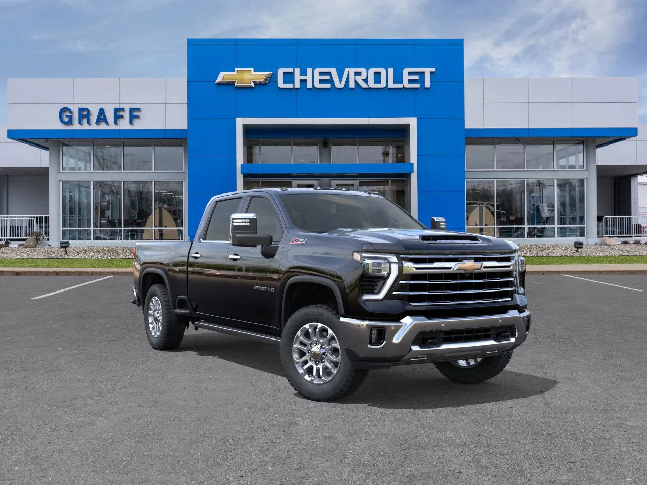 Black 2026 Chevrolet Silverado 2500 HD LTZ for sale in Bay City, MI