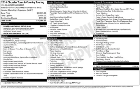 More photos of 2016 Chrysler Town & Country Touring at Graff Chevrolet, INC., MI