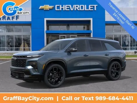 Photos of 2026 Chevrolet Traverse RS for sale in Bay City, MI at Graff Chevrolet, INC.