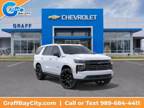 White 2026 Chevrolet Tahoe High Country for sale in Bay City, MI