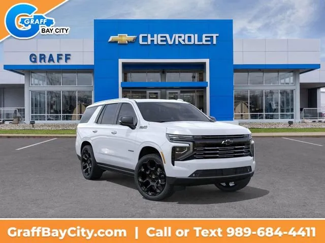 White 2026 Chevrolet Tahoe High Country for sale in Bay City, MI