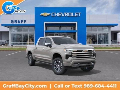 White 2026 Chevrolet Silverado 1500 High Country for sale in Bay City, MI