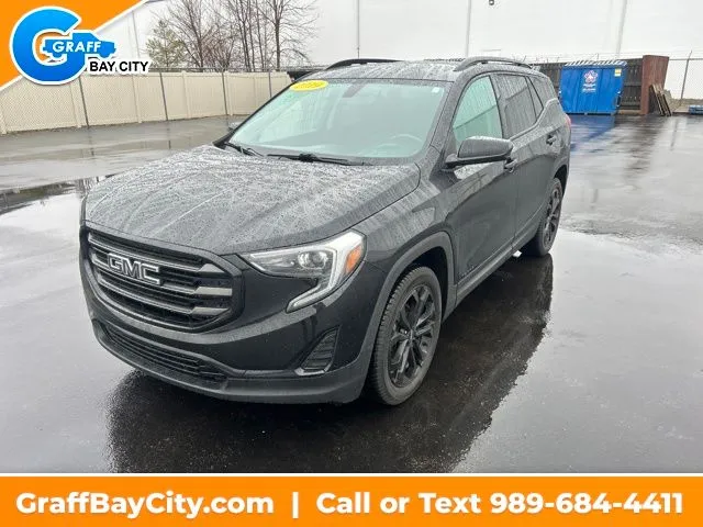 Black 2019 GMC Terrain SLE for sale in Bay City, MI