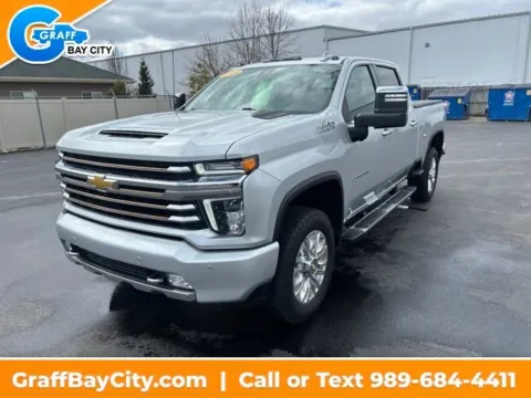 Silver 2023 Chevrolet Silverado 2500 HD High Country for sale in Bay City, MI
