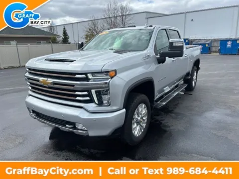 Silver 2023 Chevrolet Silverado 2500HD High Country for sale in Bay City, MI