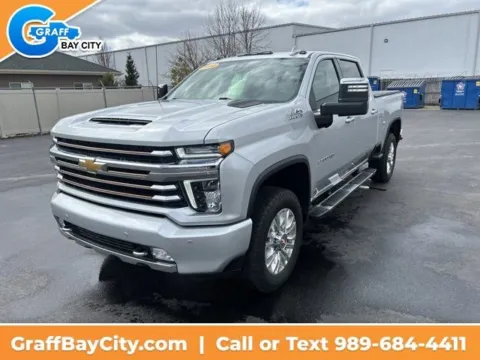 Silver 2023 Chevrolet Silverado 2500 HD High Country for sale in Bay City, MI